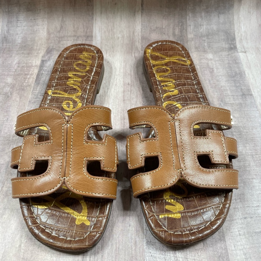 Tan sandals